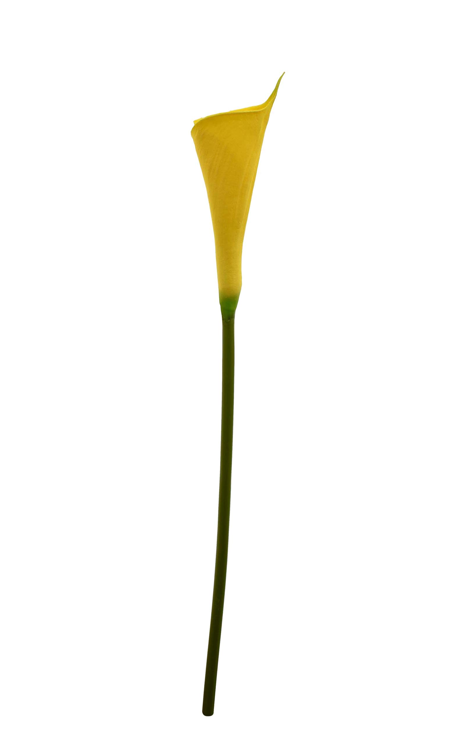 Yatai Nearly Natural Artificial Plants Calla Lily Flowers For Multiple Occasions - Yellow