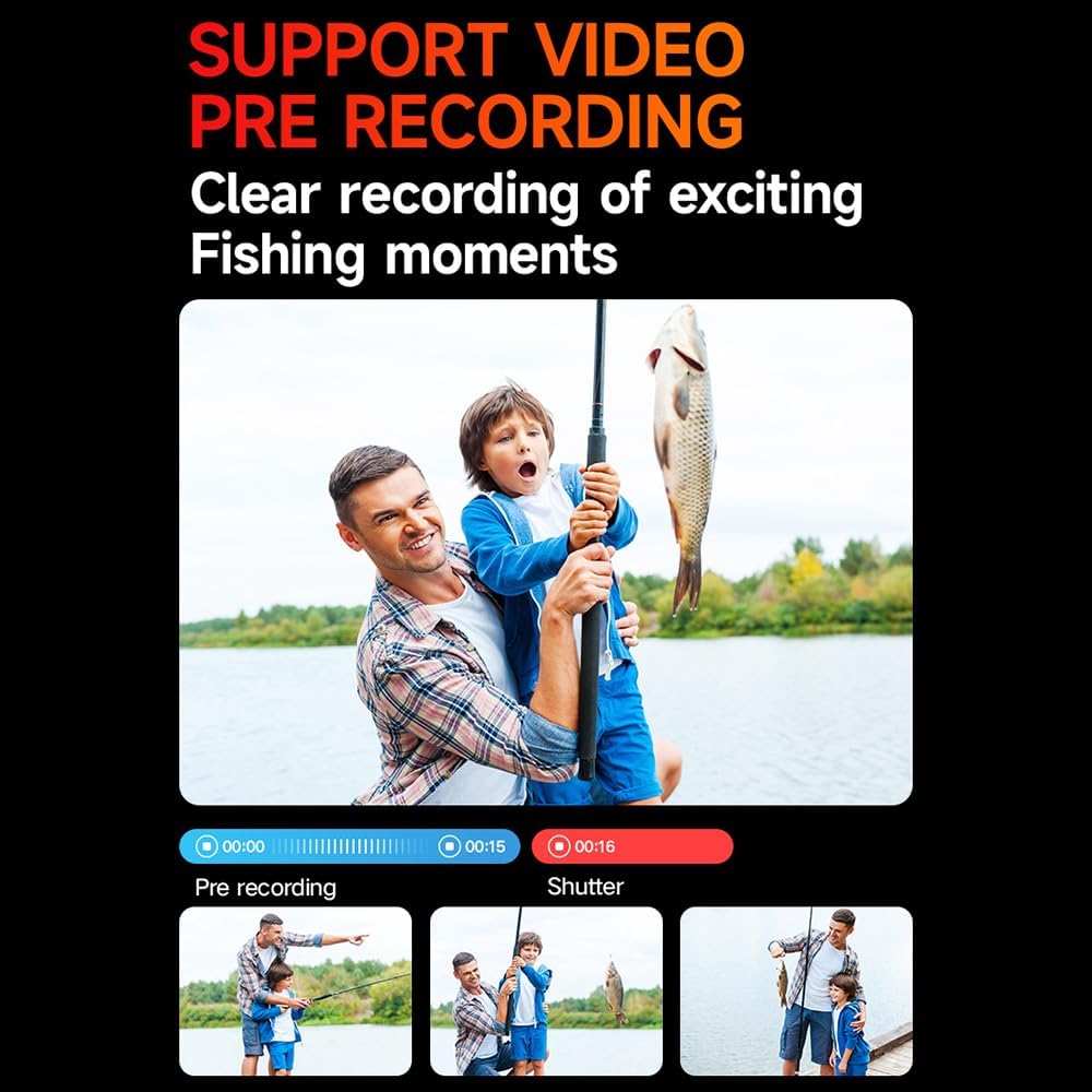 Illustration of video pre-recording feature