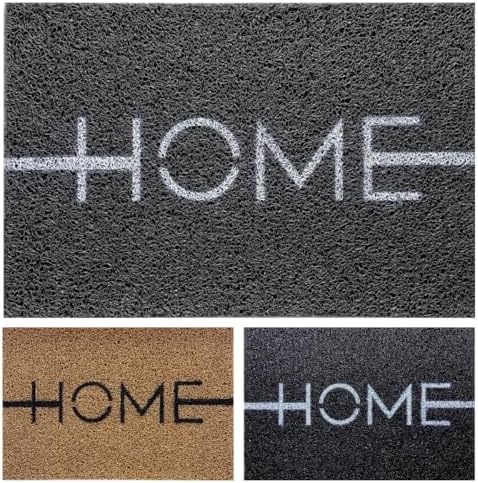 Tapete Capacho 40x60cm Porta de Entrada Vinil Antiderrapante Prem...