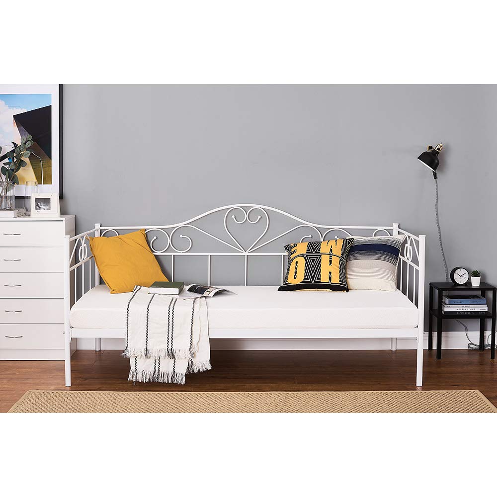 Buy Panana Single Day Bed Metal Guest Bed Frame Sofa Bed with Pull Out