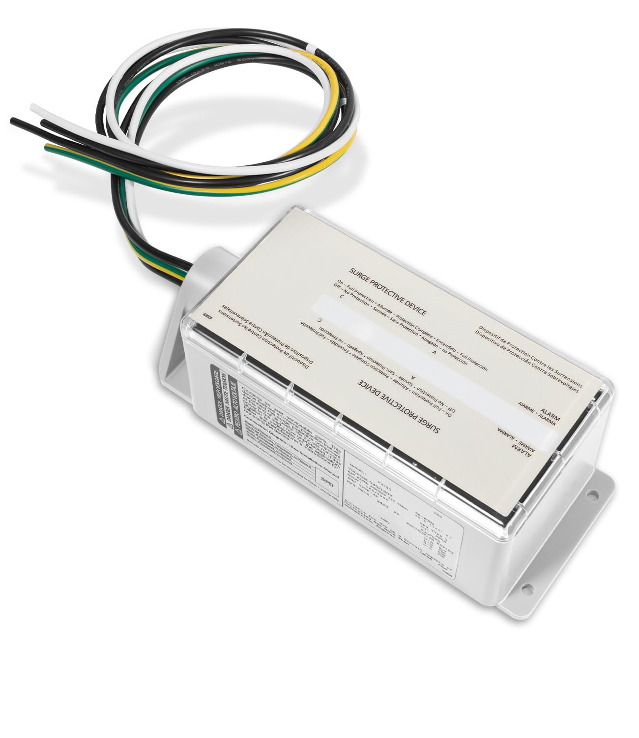 FS100 Whole House Surge Protection Device Rated for 100,000 Amps, Compatible with Any Brand of 120/240V Load Center and Breakers, Replace for Siemens FS100