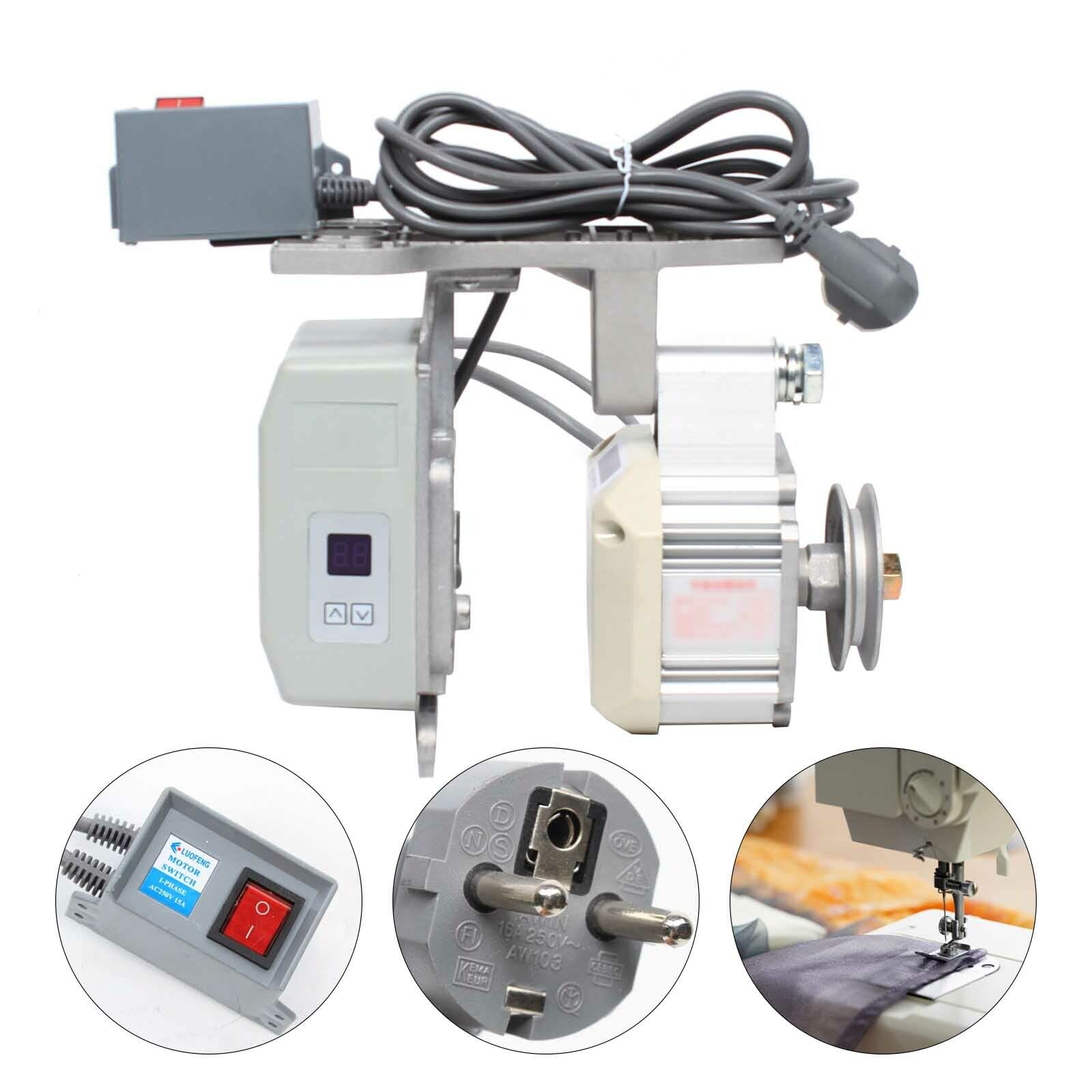 OUKANING Motor sin escobillas de 550 W, motor sin escobillas para máquina de coser, maquinaria industrial, accesorios de motor