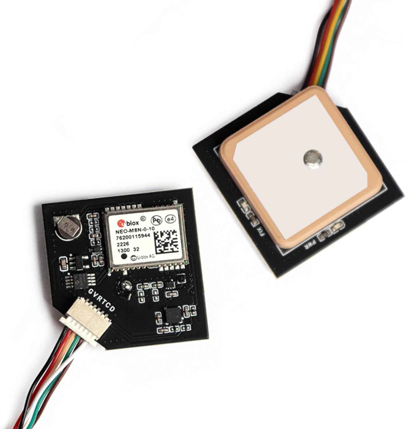 JeeFly M8N GPS Module Built-in Compass with GPS Antenna Mount for Pixhawk Flight Controller,GNSS Receiver,Support GPS GLONASS Galileo BeiDou for FPV Drones RC Robots