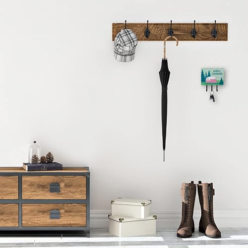 Miniatura 2 de Caroline's Treasures VHA3004TH68 Happy Campers Glamping - Correa o llavero para remolque, ganchos de pared, ganchos para llaves, soporte para