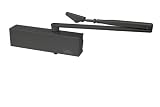 BURG-WÄCHTER Chiudiporta per porte interne singole, utilizzabile su entrambi i lati, idraulico, regolabile, larghezza porta fino a 125 cm, peso della porta fino a 100 kg, TS 2500 ANT, antracite