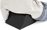 Vista 4 de Mesa de masaje Trapezoidal Posicionamiento Almohada Almohada Cojín (Negro)