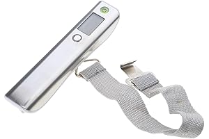 Portable Luggage Scale, Travel Scale Hanging Suitcase Weights, Max Capacity 110lbs/50KGs