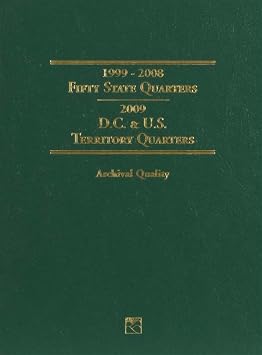 LITTLETON COIN COMPANY LCF3T 50 State & Territory Quarter Folder 99-09 LTCY0004