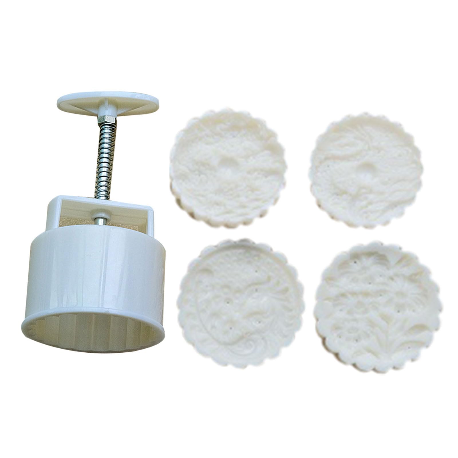 YPBEW MidAutumn Festival Cakes Maker Bakings Tool Flower Pattern Molds Hand Press Mold Plungers Pastries Tools Maker