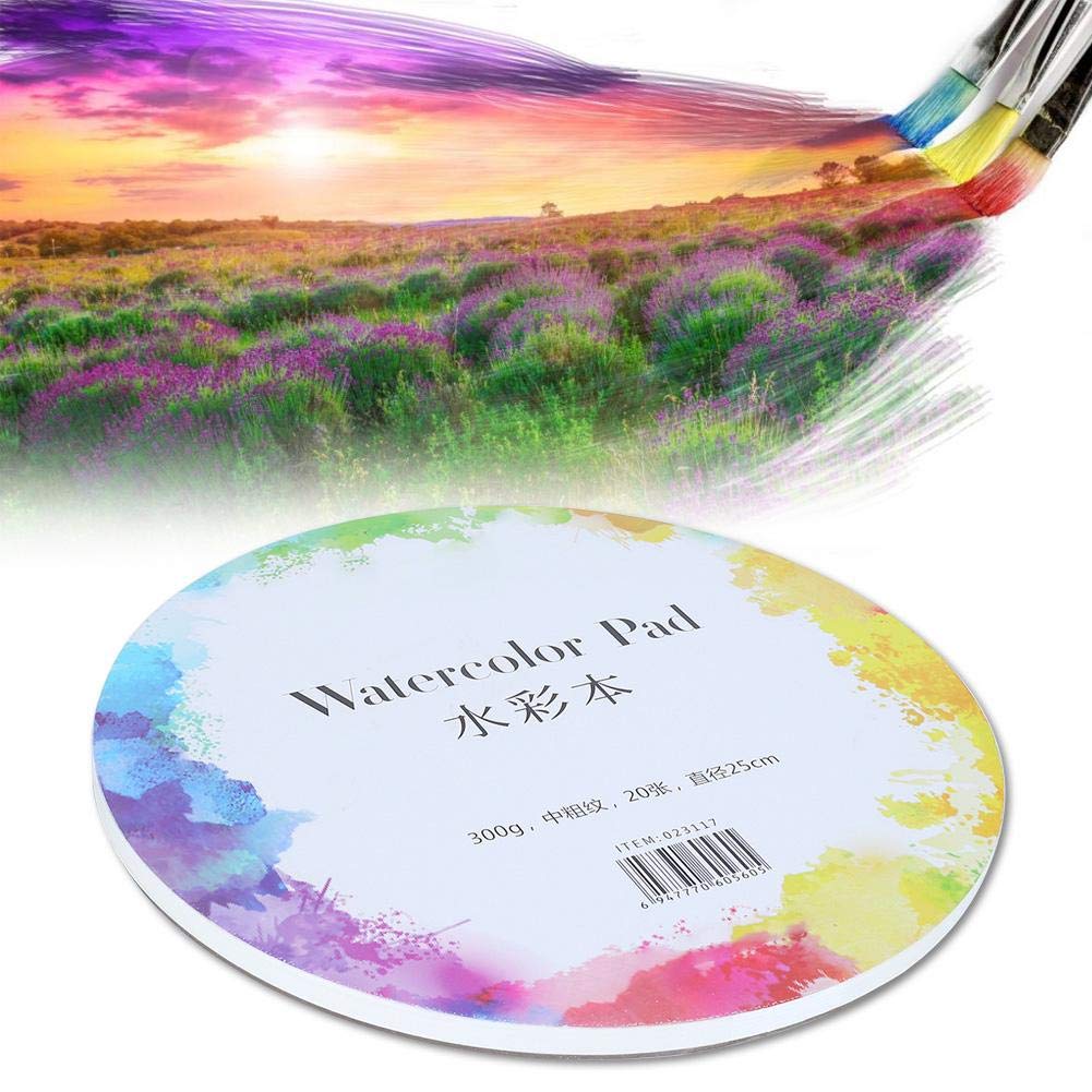 40 Pcs Watercolor Paper Washable Acid Free Cotton Pulp Watercolor Paper