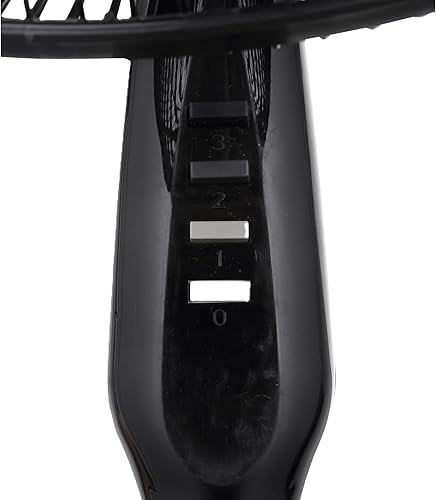 Miniatura 6 de Seasons Comfort Ventilador de base de pedestal oscilante de 18", negro