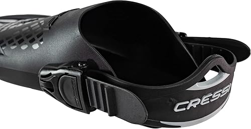 Miniatura 7 de Cressi Aletas de snorkel ajustables para adultos con hebillas ultra resistentes, muy ligeras, ideales para viajar - Tonga: diseñadas en Italia