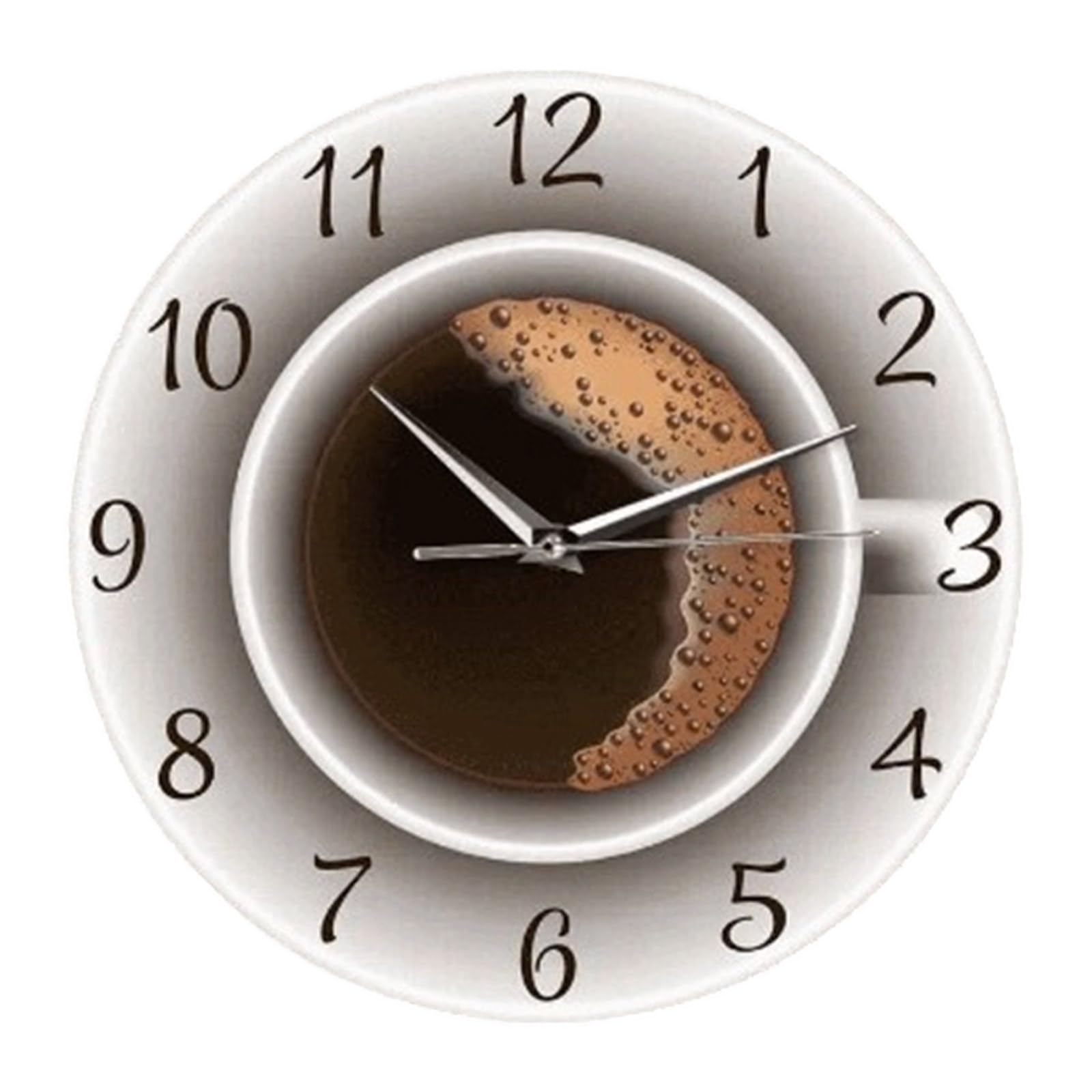 YROHGKPN Silents None-Ticking Clocks Decorative Clock Battery Operated Wall for Living Room Kitchen Home Decors for Bathroom Kitchen Living Room