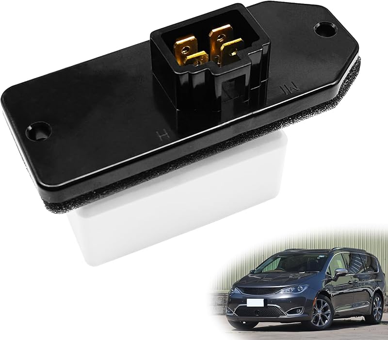 Resistor do motor do ventilador HVAC Dunviku para Dodge Ram, Dakota e Grand Cherokee – 1 unidade