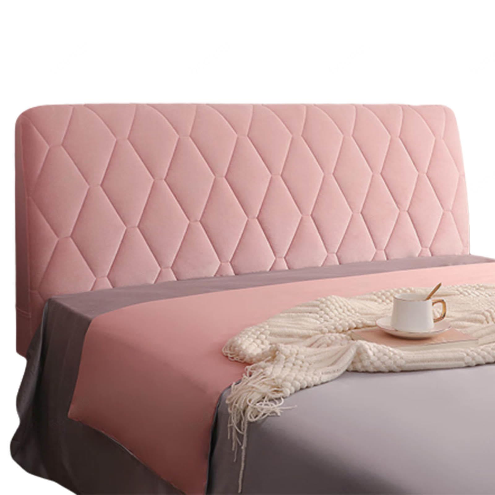 Funda Cabecero Cama 140/150/180 Fundas Cabeceros Terciopelo Cubre Protectora De Cabeceros para Cama Doble Bed Headbored Cover Lavable y Extraíble,B2-100cm(39)"