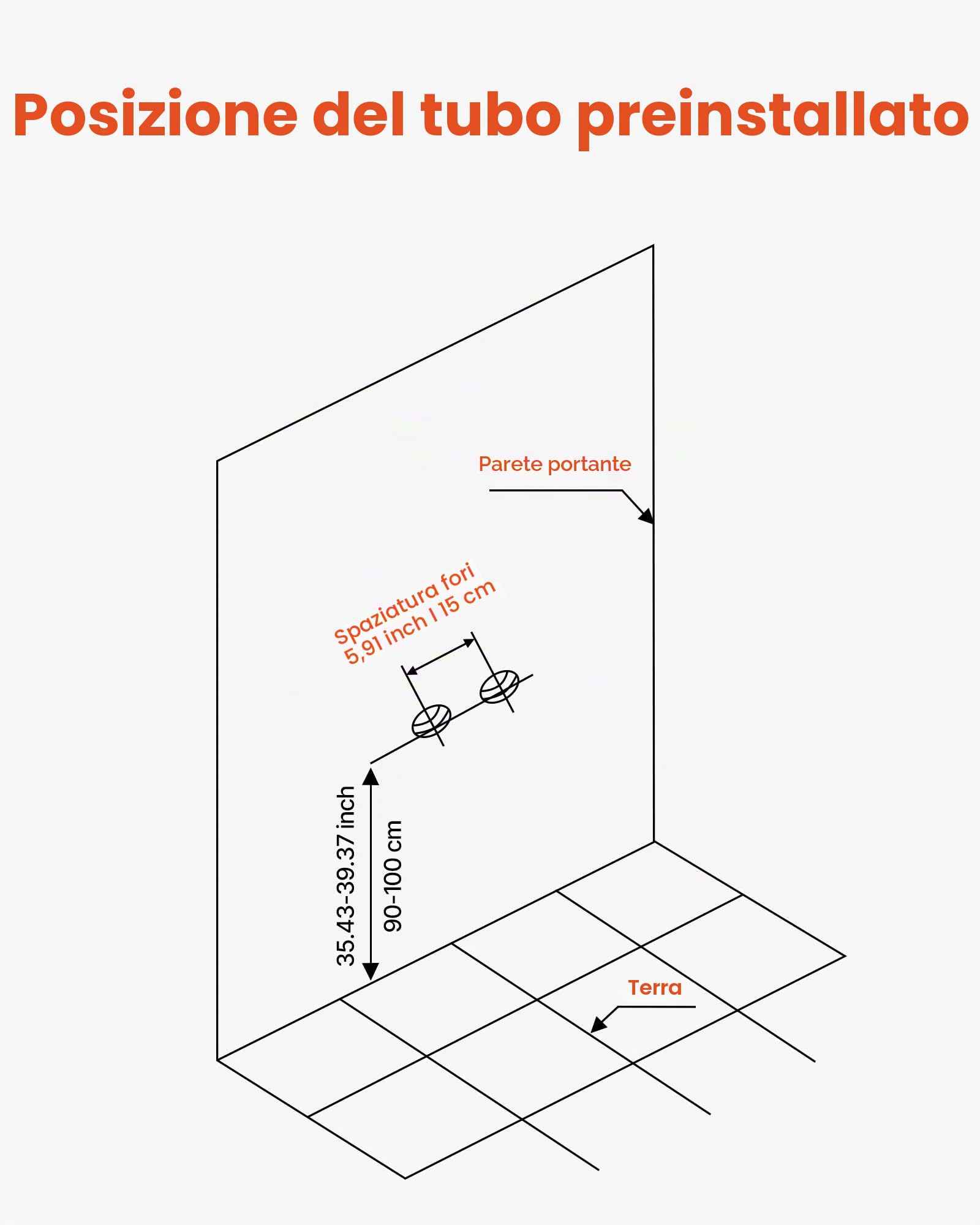 VEVOR Miscelatore Doccia Termostatico Rubinetto Doccia con Blocco di Sicurezza a 38°C Valvole di Controllo della Temperatura con Acqua Calda e Fredda per Camper Hotel con Rivestimento Cromato Argento