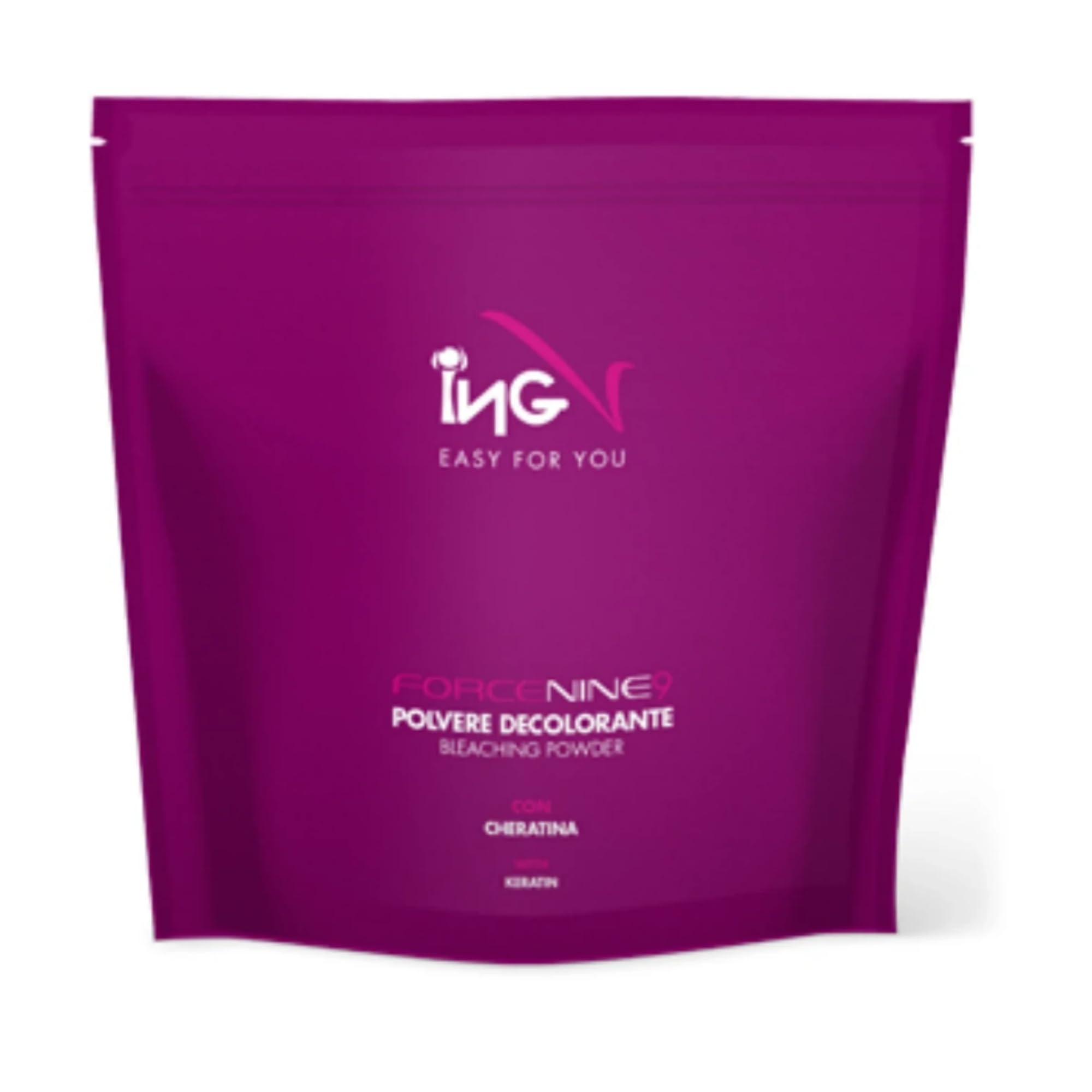 ING DECOLORANTE - polvere decolorante Force Nine 9 toni 500 gr blu
