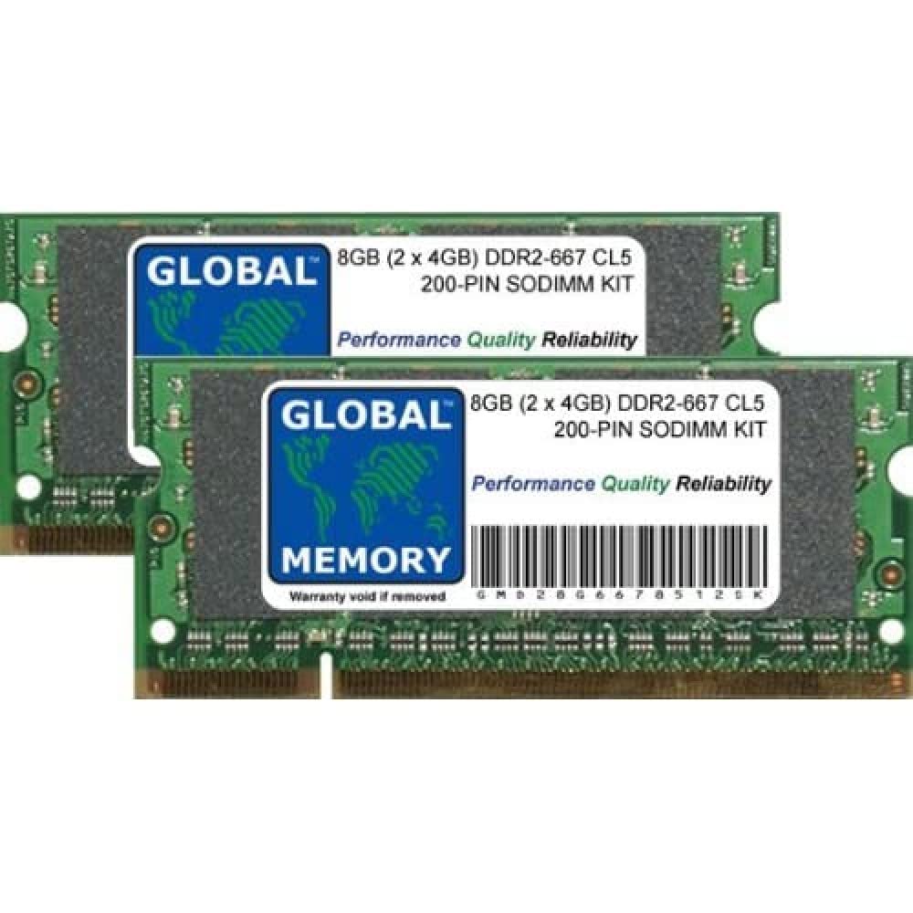 PC2-5300 DDR2-667 DDR2 SODIMM Computer Memory (RAM DDR2 667MHz 2GB 200Pin Ordinateur Portable Mémoire RAM Pour DDR2 PC2 Crucial PC2-5300 DDR2-667 DIMM Computer Memory (RAM