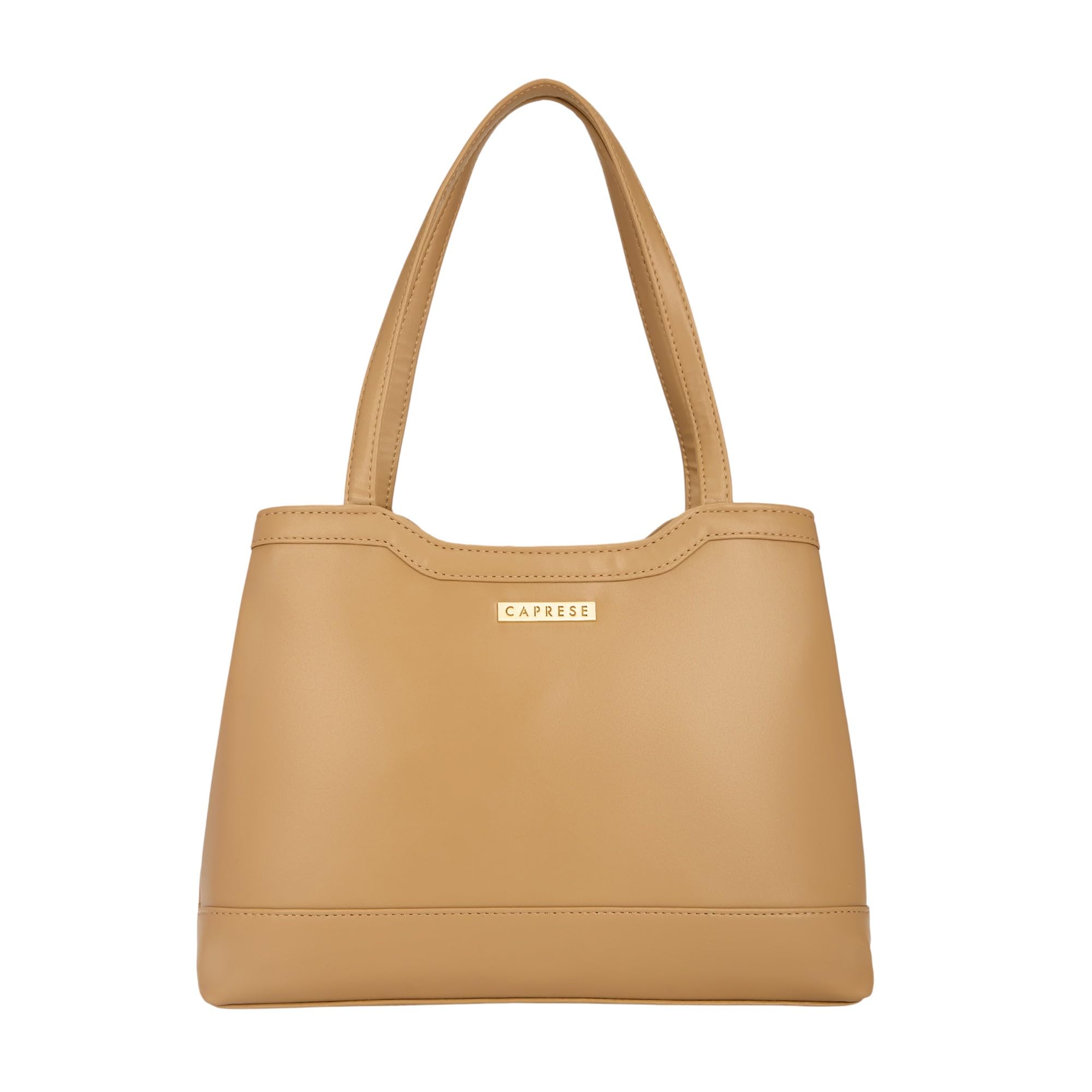 caprese Kai Large Tote Bag for Women | Solid Faux Leather Shoulder Handbag with Zipper Closure | Fits Up to 15 Inch Laptop | Spacious Stylish Work, Travel, College & Everyday Purse-picture-28