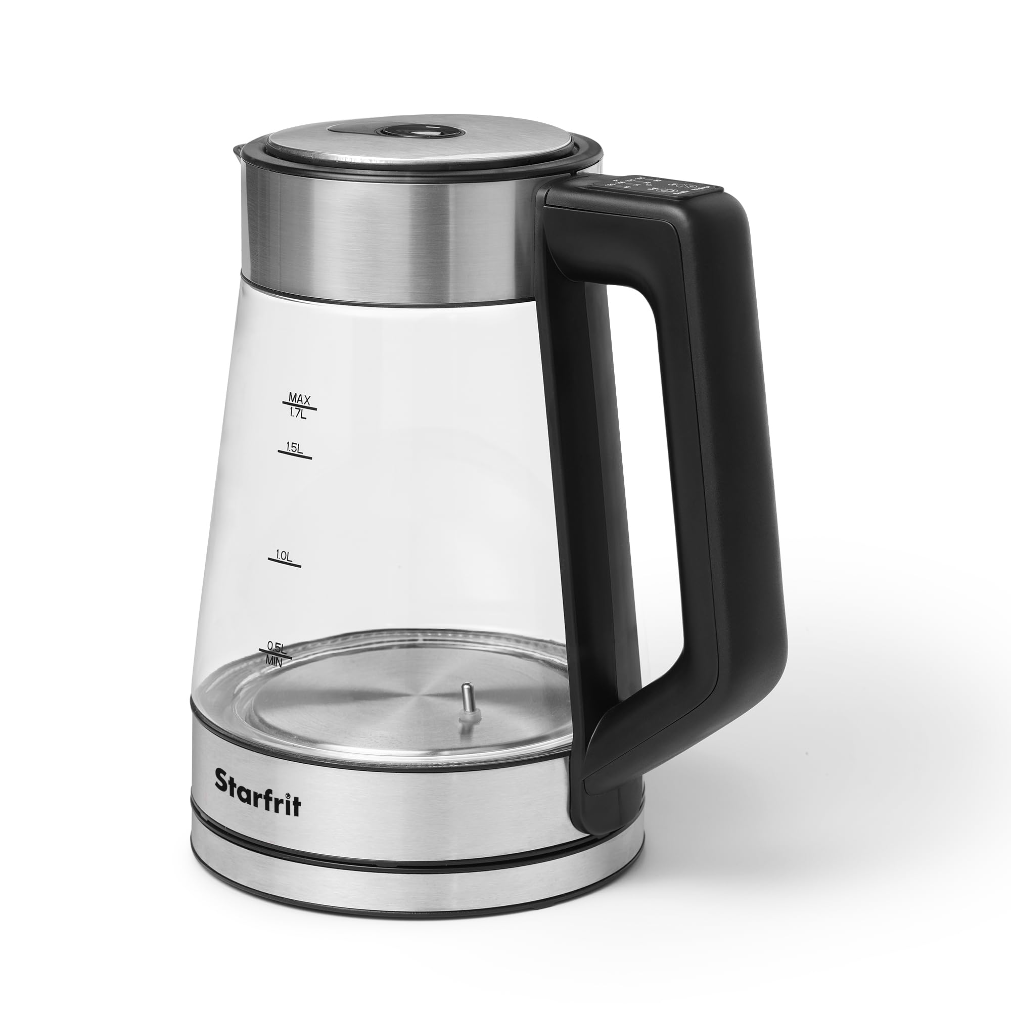 Starfrit Electric Kettle - 1.7L Borosilicate Glass with 5 sold price at auction in Canada