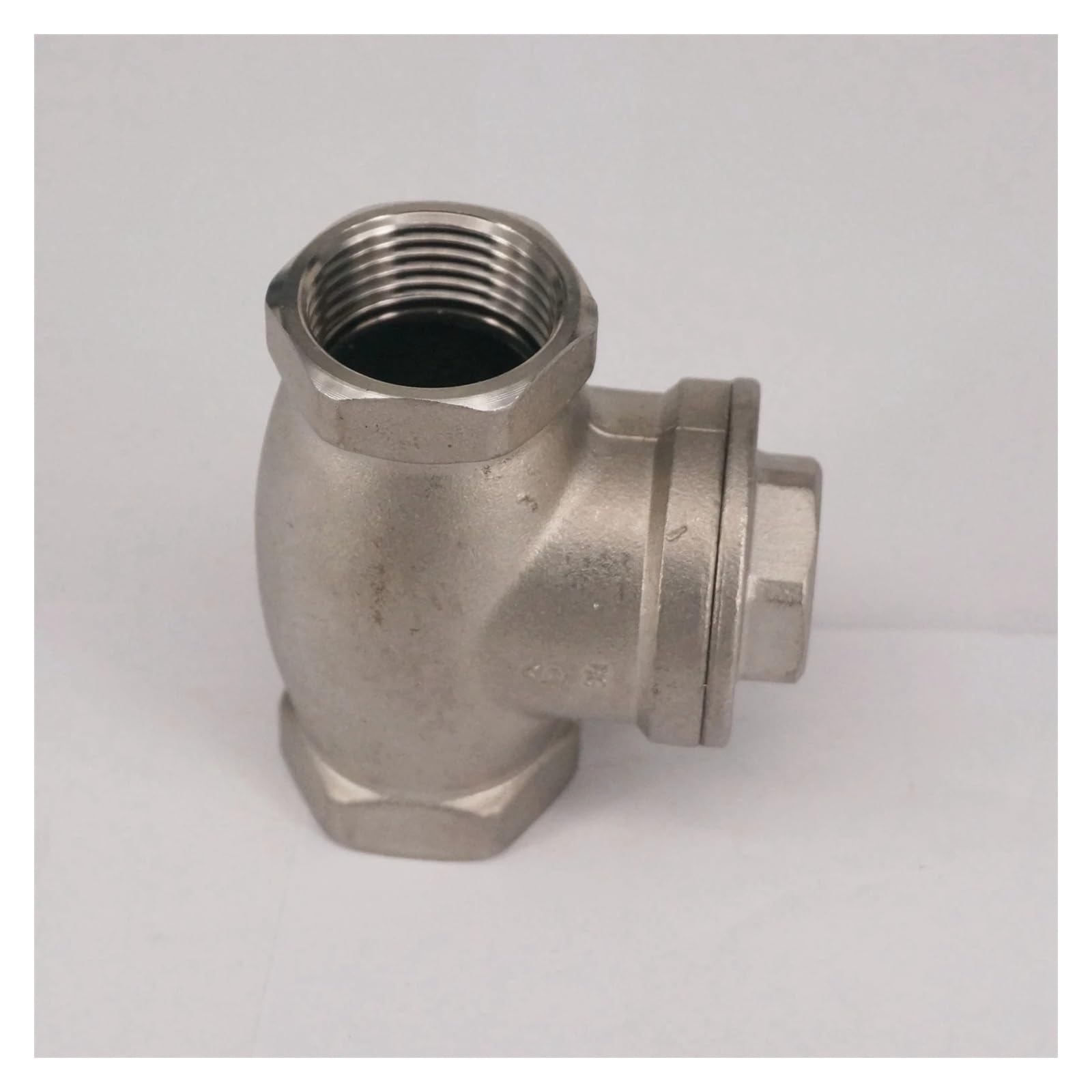 Dpurpiwady Women's One Color Dn25 1" Bsp Thread 304 Stainless Steel Swing Check Valve Non-Return One Way Valve 229 Psi