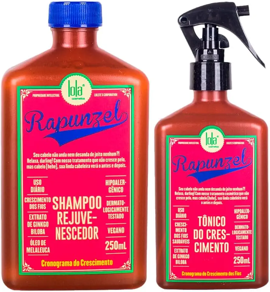 KIT LOLA CSM RAPUNZEL SH 250ML+TÔNICO 250ML