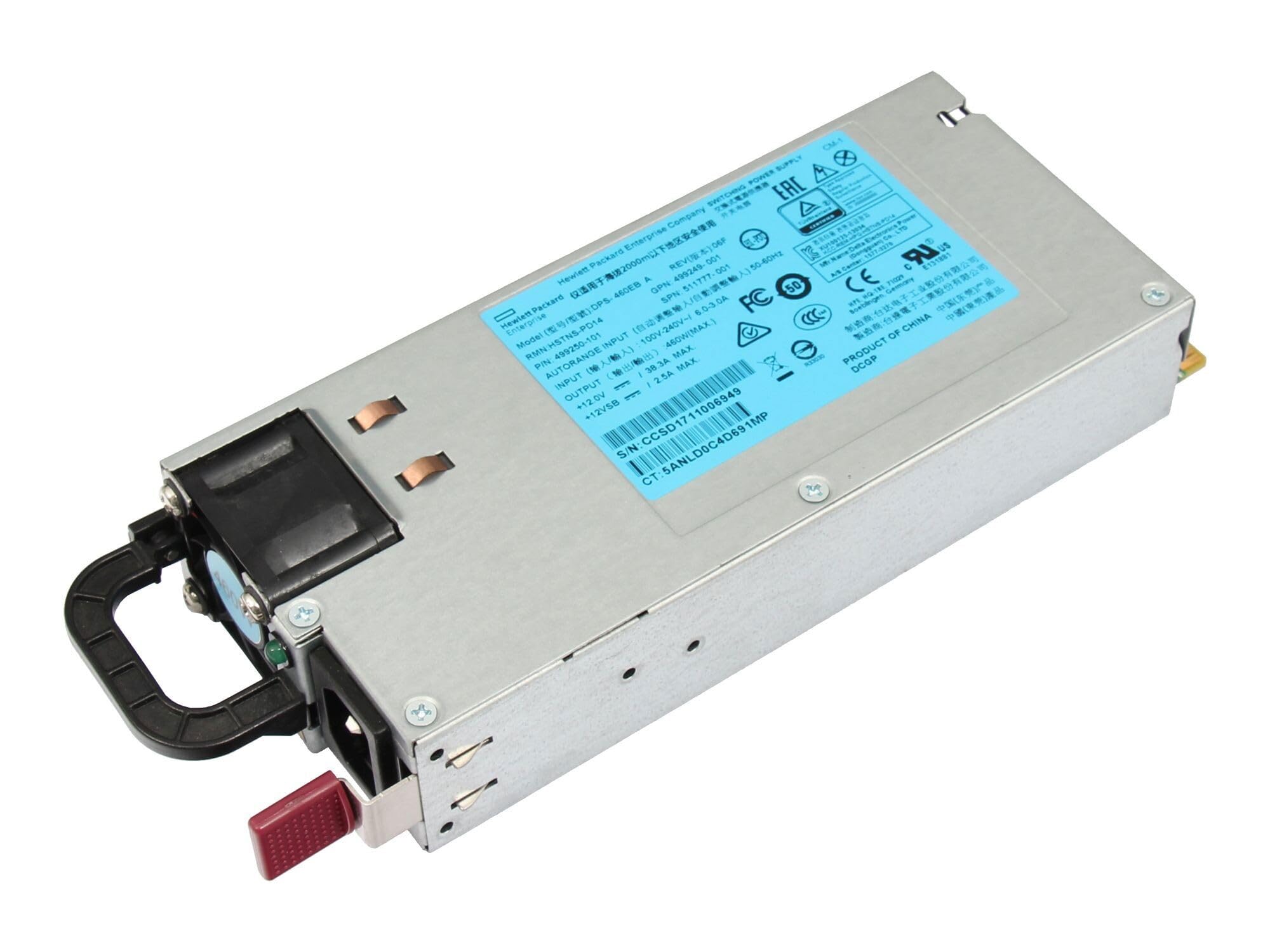 HP Fuente de alimentación del Servidor 460 vatios Original ProLiant DL380 G7