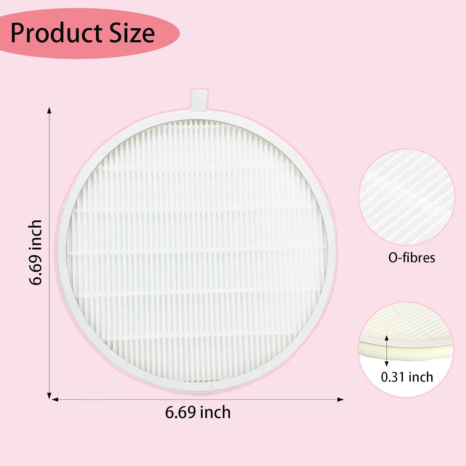 2 Pcs Nail Dust Collector Filter Replacement Filter Reusable Dust Collector Filter No Spilling Dust Filter for Nail Dust Machine Manicure Tools Nail Salon Home Use