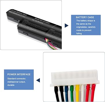 Fancy Buying AS16B8J Laptop Battery Compatible Acer Aspire E5-575G E5-575G-53VG 15.6 E5-575G-549D Series 3INR19/66-2 AS16B5J