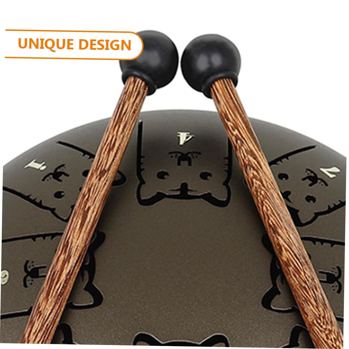 SUPVOX Instrumento de Percusión de Lengüeta de Acero para Principiantes Diseño Delicado y Material de Aleación Acero-titanio Adecuado para Educación Musical y Meditación