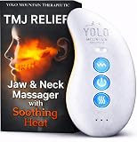 Yolo Mountain Therapeutic™ Premium TMJ Relief Massager – Heated Jaw & Neck Massager w/ 10 Precision Vibration Modes, Waterproof Electric Masseter Therapy Device for Jaw Pain, Tension & Bruxism Relief