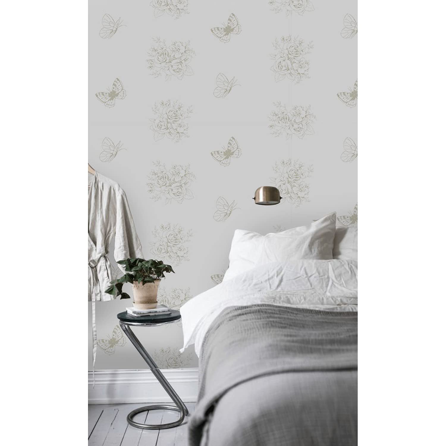 Papier Peint Décoration Meuble Chambre Stickers Muraux Papillons 208x146