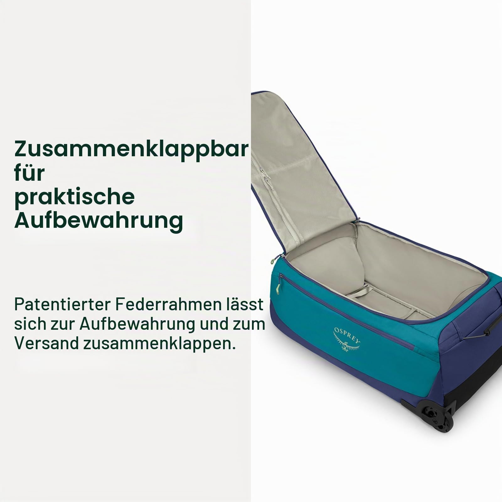 Osprey Daylite Reise-Duffel mit Rollen