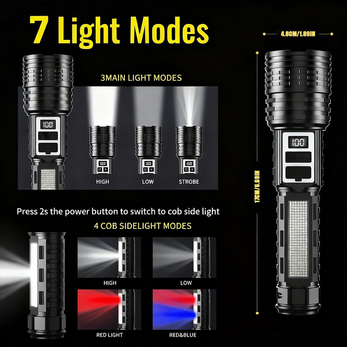 LED flashlights