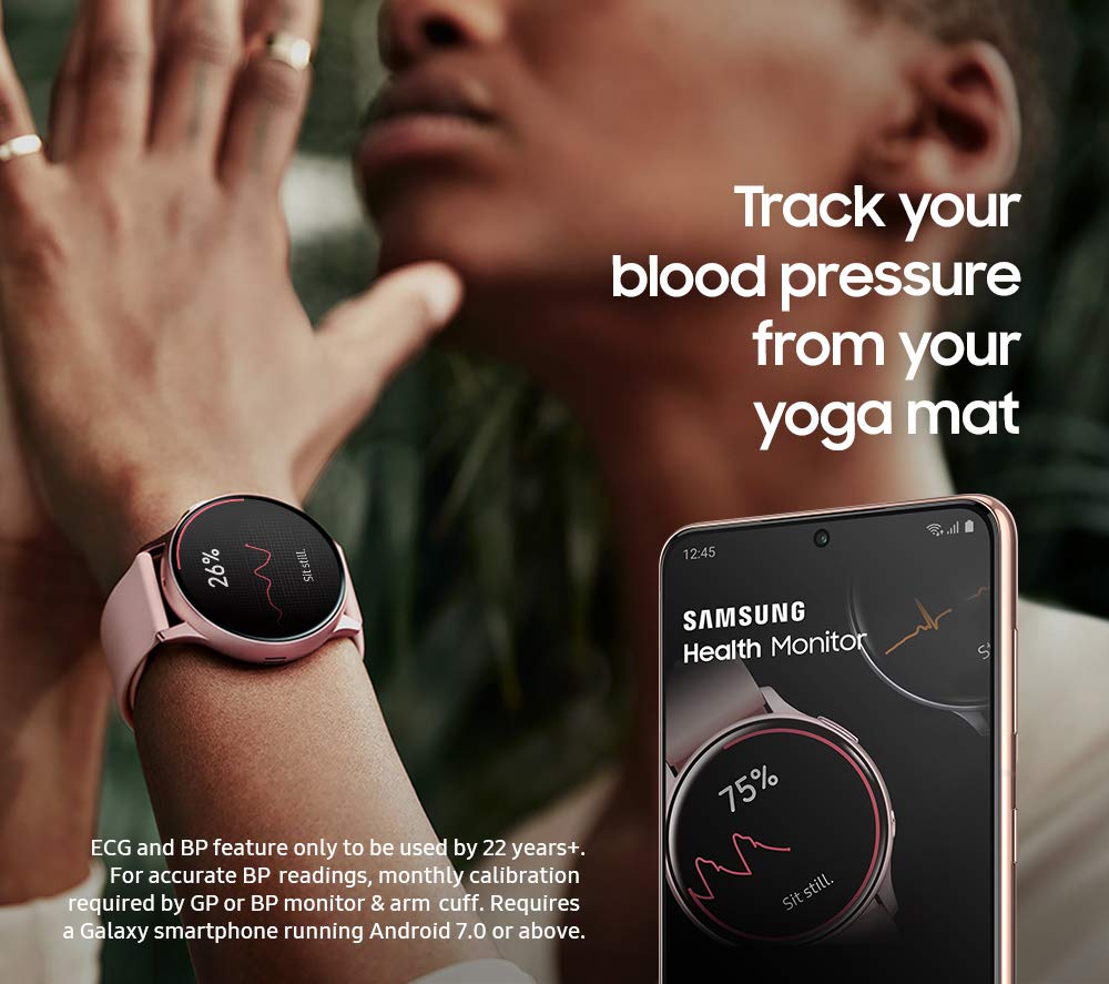 Samsung Galaxy Watch Active2 4G LTE Stainless Steel 44 mm - Gold (UK Version) - Image 4