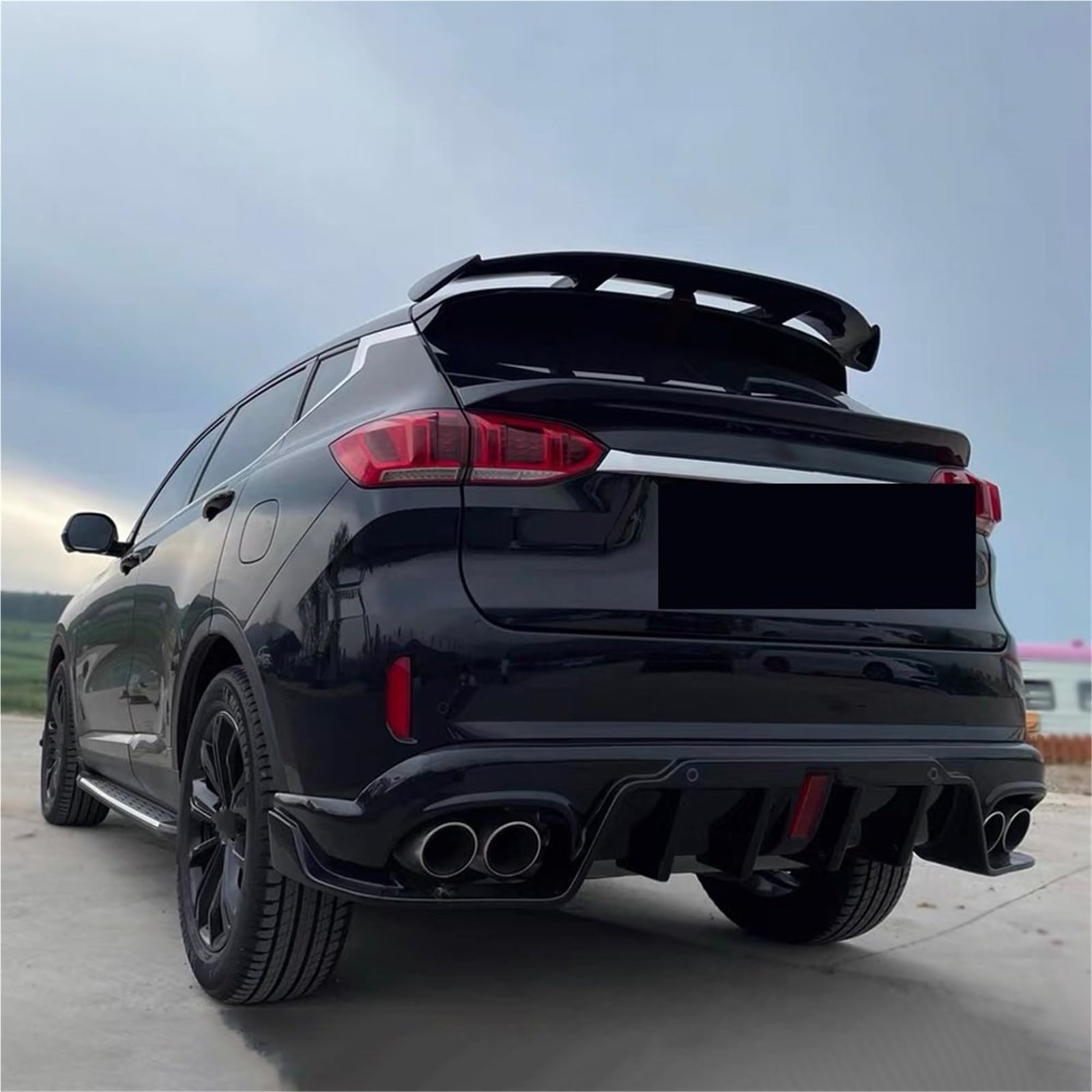 Spojlery tylne Do SUV 130CM Skrzydło spojlera | Samochodów Hatchback Pokrywa Bagażnika Spoiler Skrzydła Uniwersalne Dopasowanie