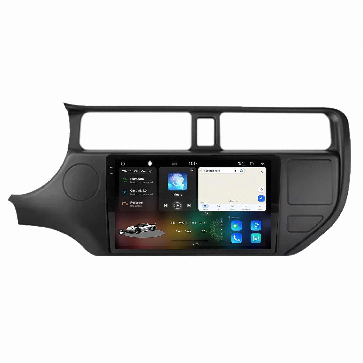 Pantalla Carplay para Renault Logan 2 2012-2022 con bluetooth y sistema mirror link para coche 8