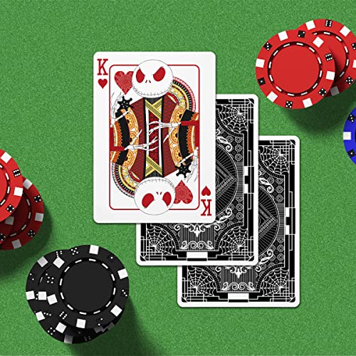 Nightmare Cool Before Deck Of Playing Card Christmas Jack Design Board Game Skellington Toys Halloween Camping Accessories Beach Lake Vacation Essentials For Teens Adults Friends #TOP3