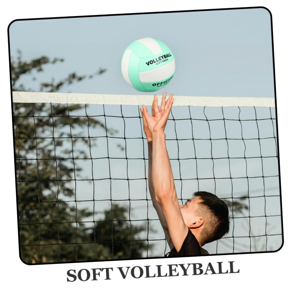 Balones de Vóleibol para Adultos Tamaño 5, 2 Piezas, Material PU Agarre Cómodo y Alta Resistencia, Ideales para Entrenamiento y Competiciones en Interiores