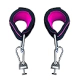 Ankle Workout Straps for Tonal Gym Machine,Hot Pink Adjustable Ankle Strap Attachments for Tonal,with Special Tonal Adapter Accessory