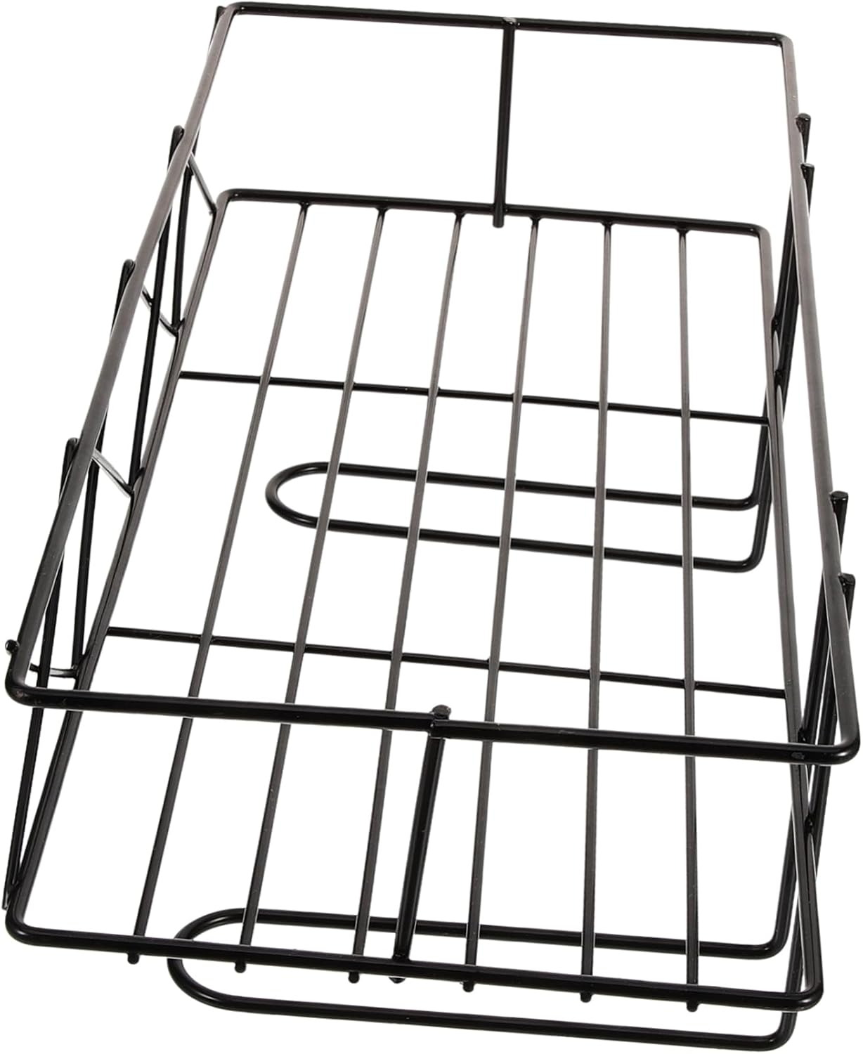 WOONEKY Elegant Iron Over The Toilet Shelf Drilling Organizer Storage Rack for Bathroom Essentials