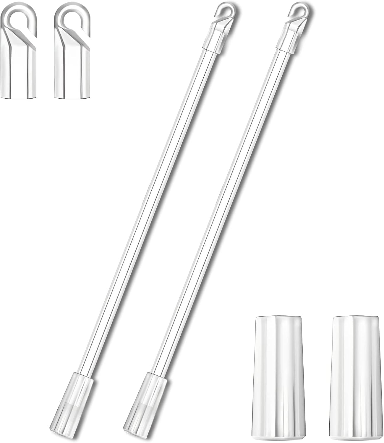 BLMHTWO 2 Pack Blind Wand Vertical Blinds Replacement Parts Blind Stick