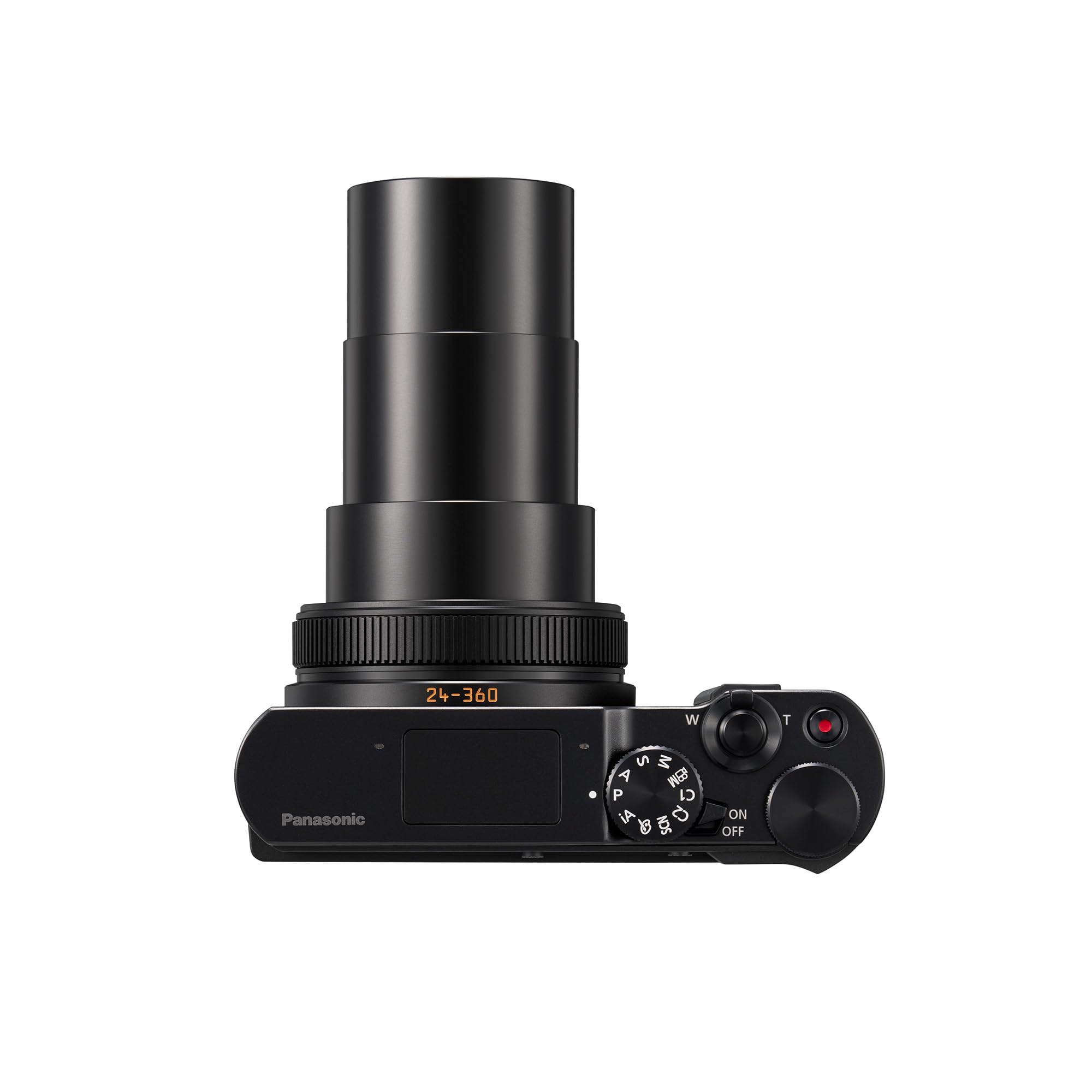 Panasonic LUMIX DC-TZ300E 20,1MP Fotocamera Zoom da Viaggio, Obiettivo LEICA 15x, Sensore BSI 1,0 Pollice, Video e Foto 4K, Stabilizzazione 5 Assi, USB Type-C, Nero