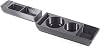 Generic beverage holder and storage compartment suitable for Mercedes W201 190E center console shelf