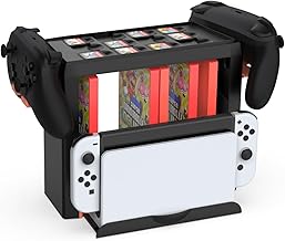 HechoVinen Rangement de jeux pour Switch 2/Switch/Switch OLED Dock Jeux Manette Switch Organizer