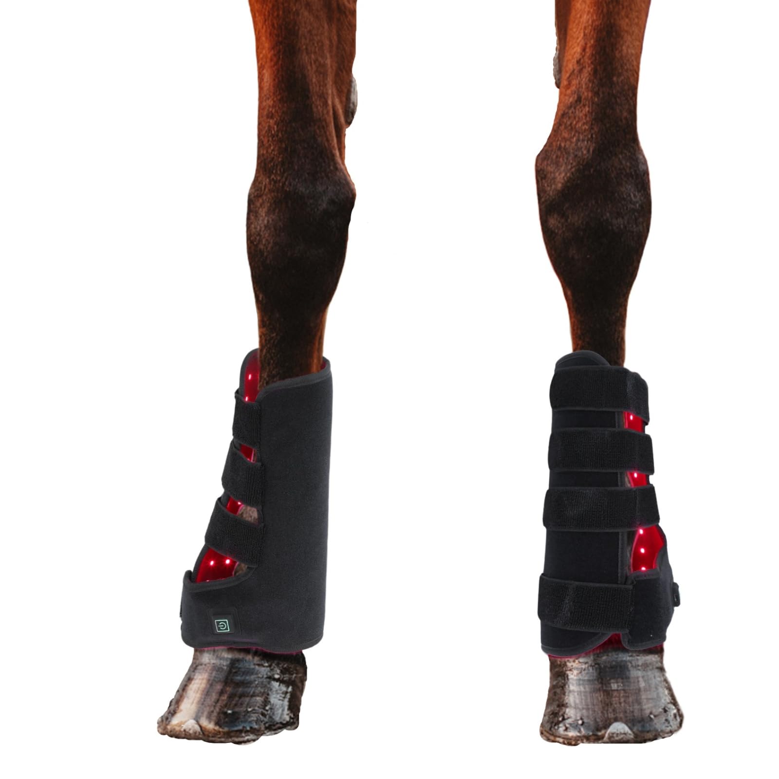 PetNova Infrared Horse Care Boots: Red Light Therapy for Horses - Alleviate Muscle and Joint Pain Caused by Vigorous Exercise in Horse Legs (1 Unit, fits Each Leg)