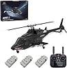 AW-911 Air-Wolf RC Helicopters with Smart GPS-Assisted Flight & Safety Features, 2.4GHz Radio Controlled Aircraft Outdoor Model for Adults
