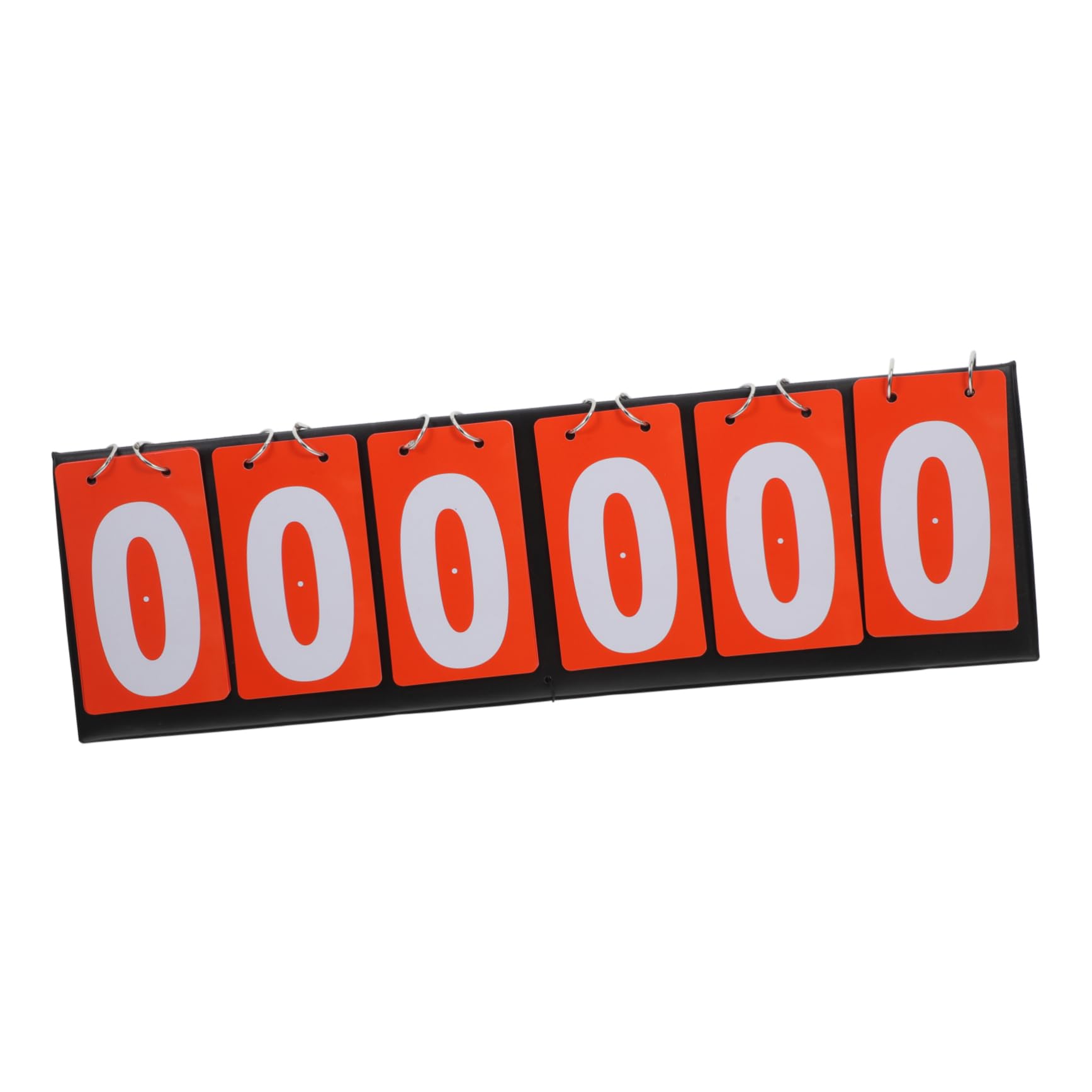 BESPORTBLE Portable Flip Scoreboard Reusable Tabletop Scorekeeper for Basketball Football Tennis More Durable Design with Numbers for Sports