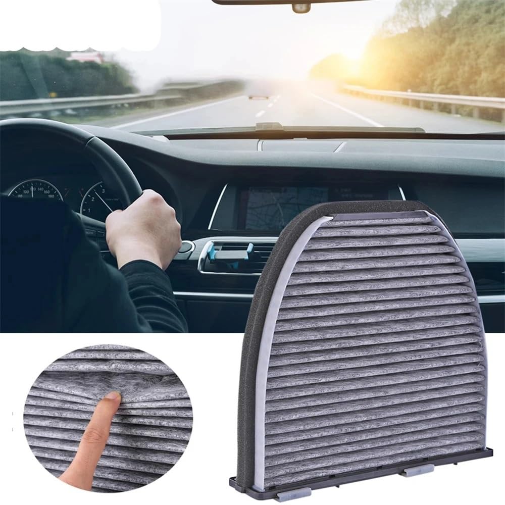 Filtro aria cabina Misura per Mercedes-Benz W204 W212 C207 2128300318 Sistema di raffreddamento Filtro aria abitacolo a carbone attivo