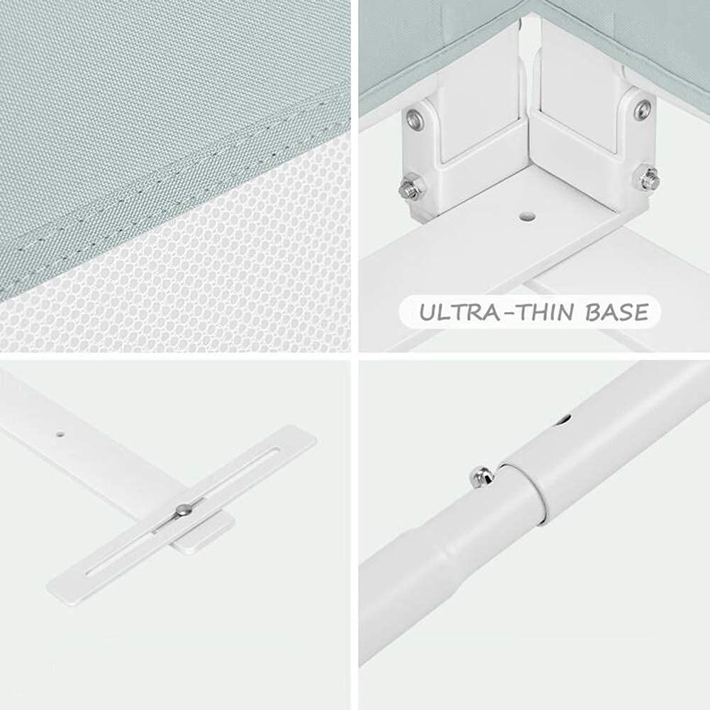 Corrimano per Lettino per Box per Bambini Ringhiera di Sicurezza per Recinzione Protezioni per Il Sonno Supporto per corrimano Laterale per Letto Misura Universale per Giocattolo a